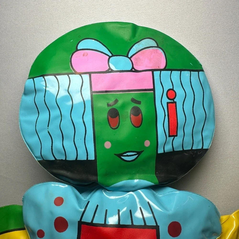 Vintage 1971 Inflatable The Letter People Miss‎ I Itchy Arista Corp Alphabet